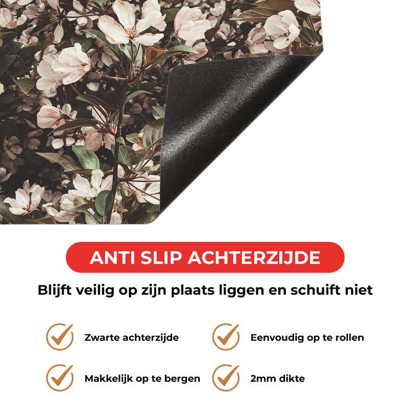 Kookio Inductie beschermer - Lente bloemen