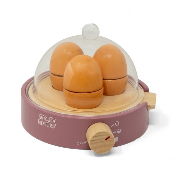 MAMAMEMO® Houten Speelgoed Eierkoker - Kersenbloesem Roze