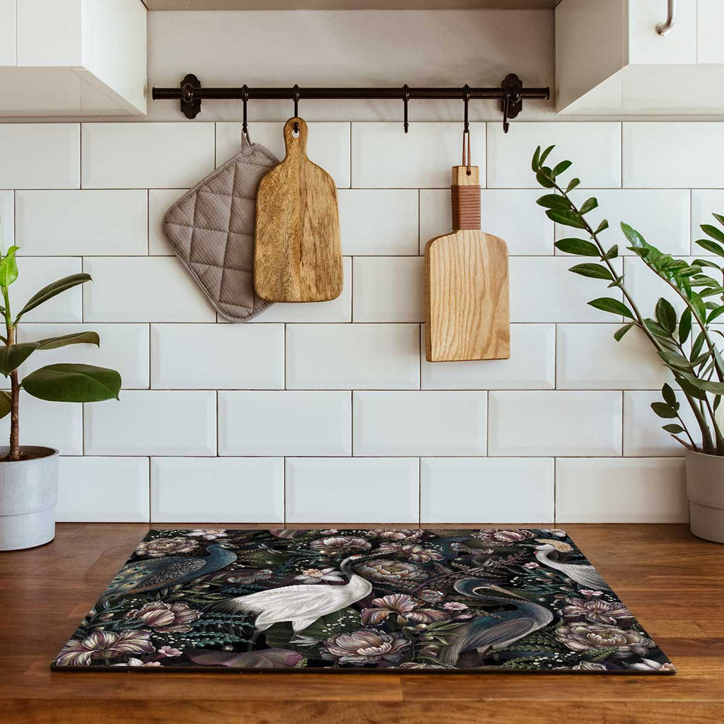 Zwarte vinyl Kookio inductiebeschermer  - Brightstore