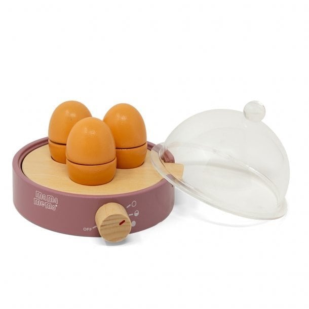 MAMAMEMO® Houten Speelgoed Eierkoker - Kersenbloesem Roze