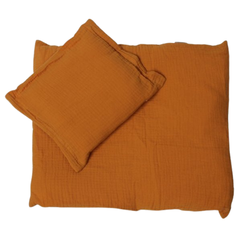 MAMAMEMO® Poppen Bedset Curry - 50 cm - bij Brightstore.nl
