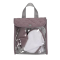 MAMAMEMO® Poppen Eetset Lila in Corduroy Tas - 7-Delig - bij Brightstore.nl