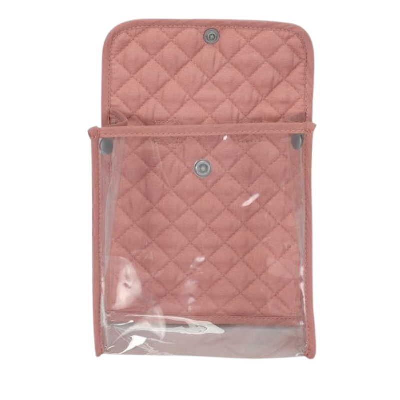 MAMAMEMO® Poppen Eetset Roze in Corduroy Tas - 7-Delig - bij Brightstore.nl