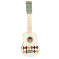 MAMAMEMO® Houten Speelgoed Gitaar Harlekin - 6 Snaren