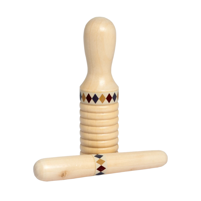 MAMAMEMO® Houten Guiro - Harlekijn