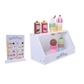 MAMAMEMO® Houten IJsvitrine - 16-Delige Speelset