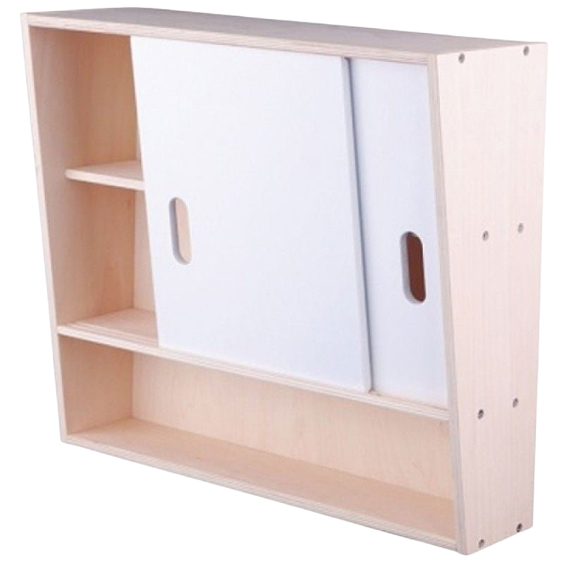 MAMAMEMO® Houten Retro Keukenkast voor Speelkeuken - bij Brightstore.nl