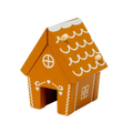MAMAMEMO® Houten Speelgoed Peperkoekhuisje - Bouwbaar Gingerbread Huis - bij Brightstore.nl