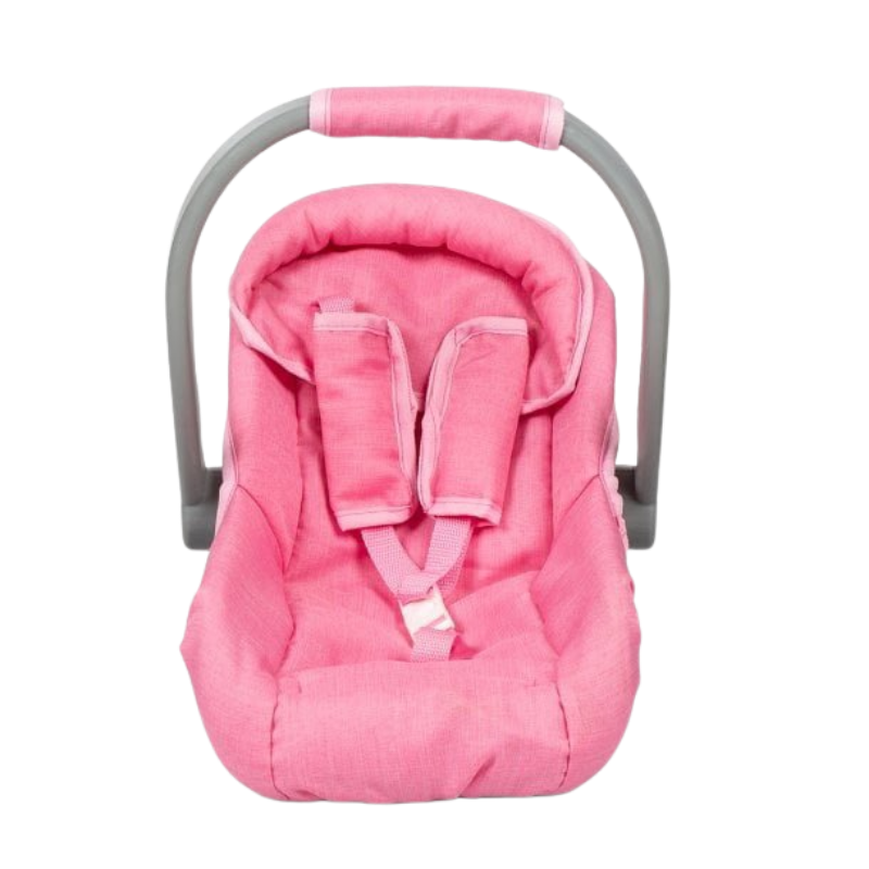 MAMAMEMO® Poppen Autostoel & Draagstoel - Roze - bij Brightstore.nl