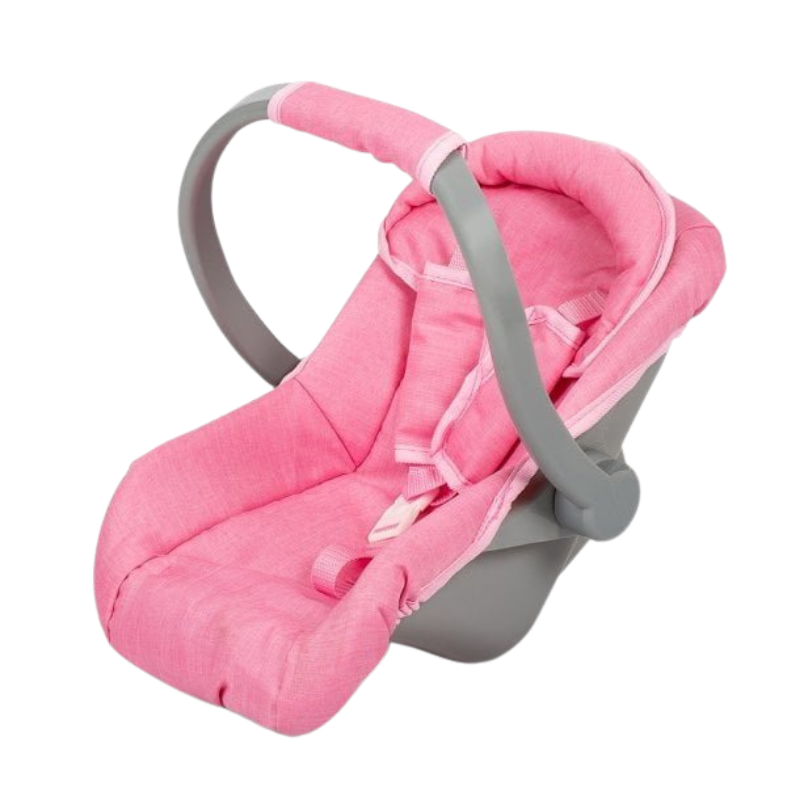 MAMAMEMO® Poppen Autostoel & Draagstoel - Roze - bij Brightstore.nl