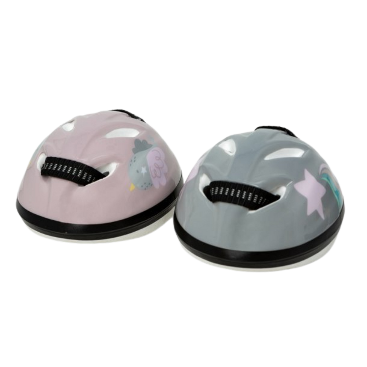 MAMAMEMO® Poppenfietshelm - Grijs