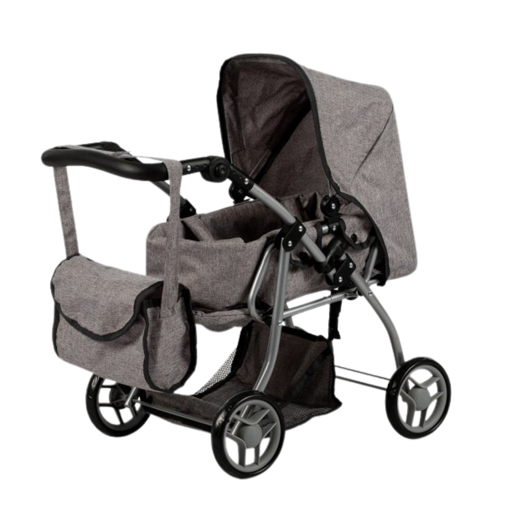 MAMAMEMO® Poppenwagen & Buggy Combi - Inclusief Verzorgingstas