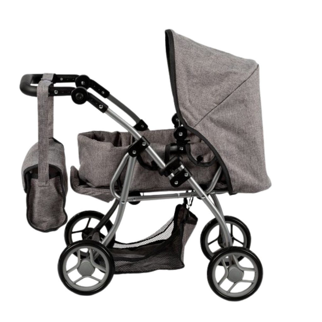 MAMAMEMO® Poppenwagen & Buggy Combi - Inclusief Verzorgingstas