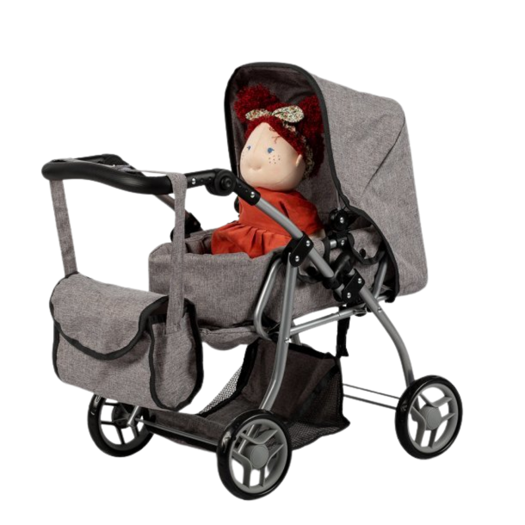 MAMAMEMO® Poppenwagen & Buggy Combi - Inclusief Verzorgingstas