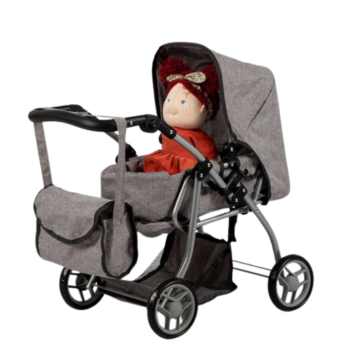MAMAMEMO® Poppenwagen & Buggy Combi - Inclusief Verzorgingstas