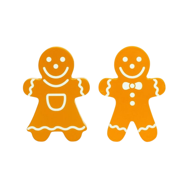 MAMAMEMO® Houten Speelgoed Speculaaspop Meisje - Gingerbread - bij brightstore.nl