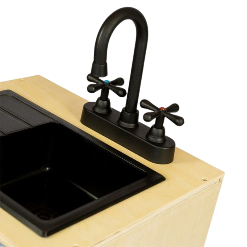 MAMAMEMO® Houten Speelgoed Vaatwasser Roze met Spoelbak & Geluid - bij Brightstore.nl