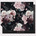 Kookio Inductie beschermer - Floral roze