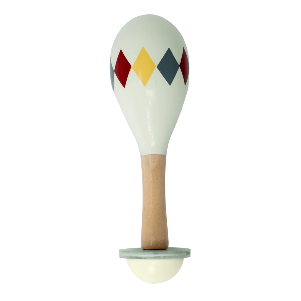 MAMAMEMO® Houten Speelgoed Maracas - Wit