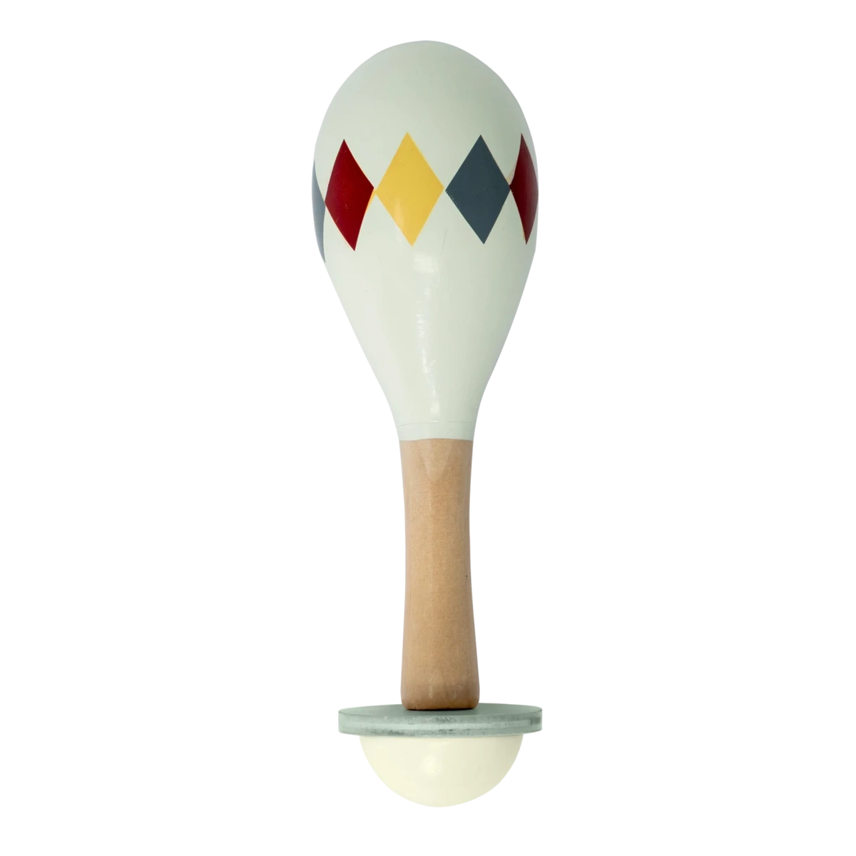 MAMAMEMO® Houten Speelgoed Maracas - Wit