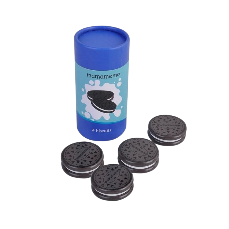 MAMAMEMO® Houten Cacao Biscuits / Chocolade Koekjes