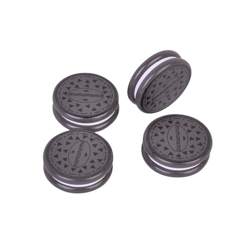 MAMAMEMO® Houten Cacao Biscuits / Chocolade Koekjes