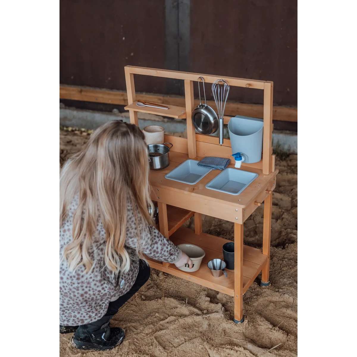 MAMAMEMO® Houten Buitenkeuken / Modderkeuken